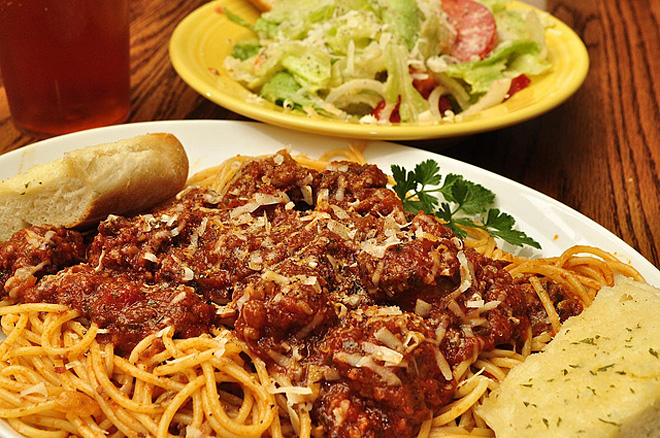 Image result for spaghetti dinner