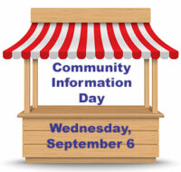 Community Info Day – Sept 6th!